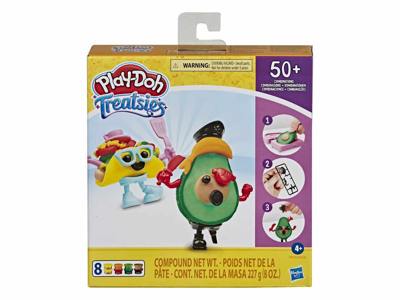 Play-doh vasetti+50combinazioni e9726