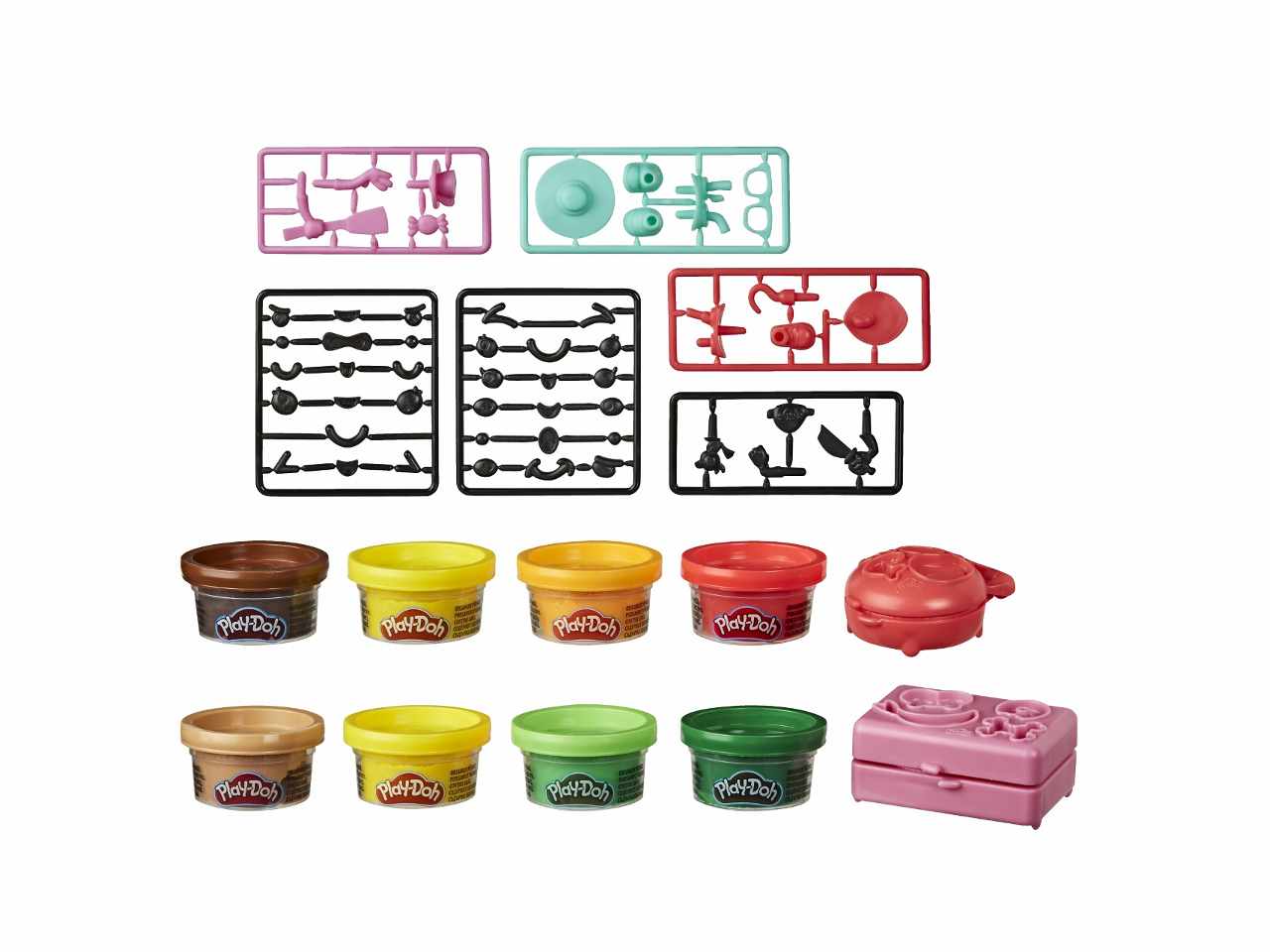 Play-doh vasetti+50combinazioni e9726
