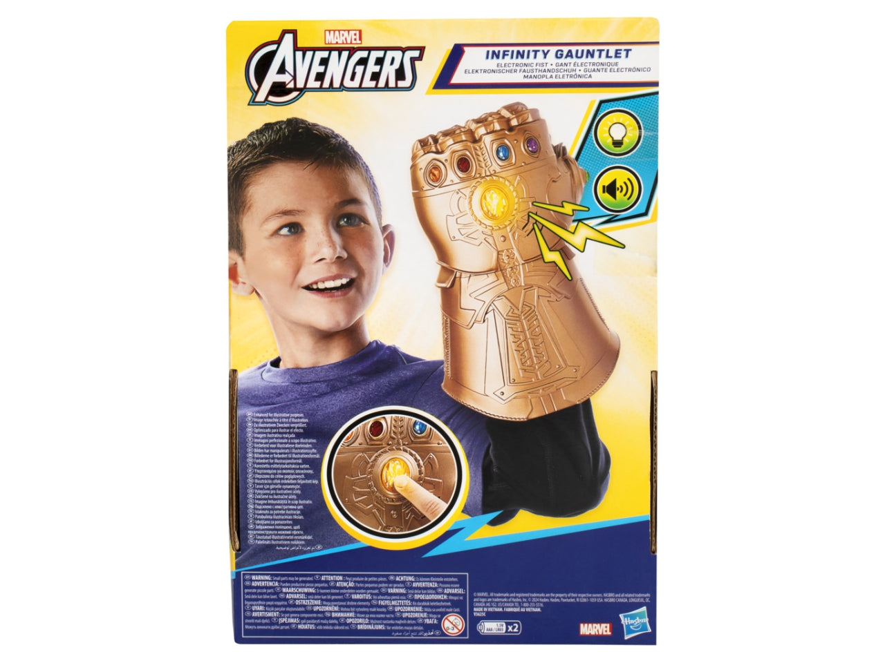 Avengers guanto dell'infinito