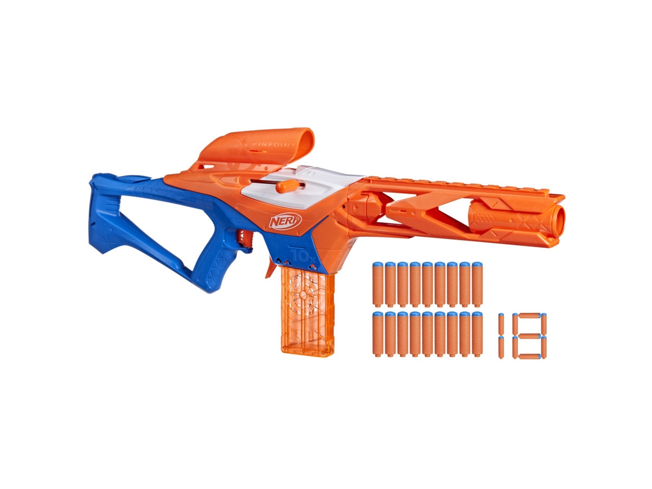 Nerf N-series PinPoint 18 Proiettili, Fucile Giocattolo per bambini - Hasbro