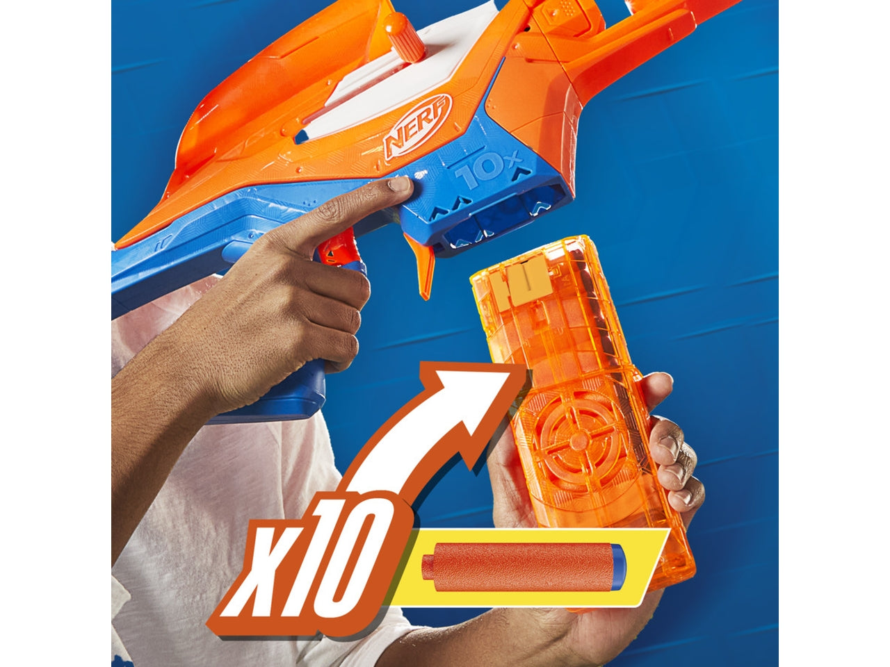 Nerf N-series PinPoint 18 Proiettili, Fucile Giocattolo per bambini - Hasbro