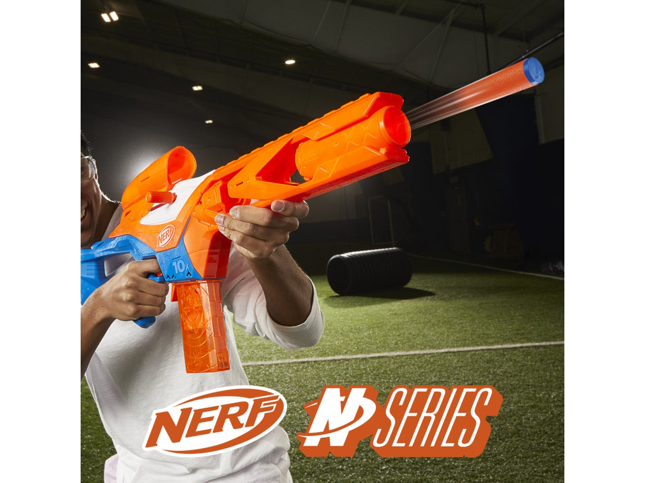 Nerf N-series PinPoint 18 Proiettili, Fucile Giocattolo per bambini - Hasbro