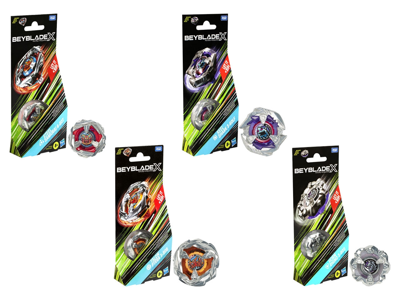 Bey blade booster single top