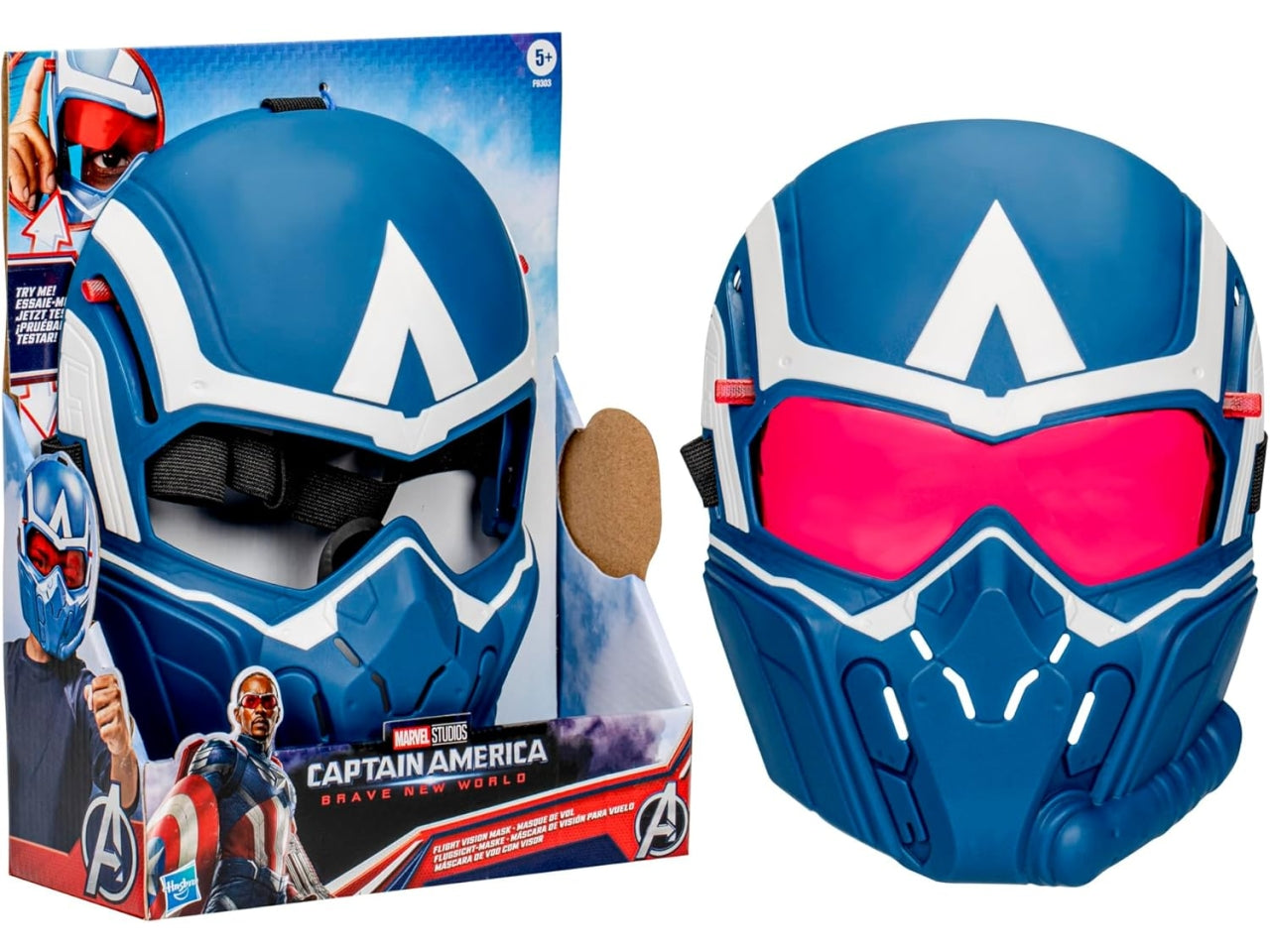 Captain america maschera elettronica