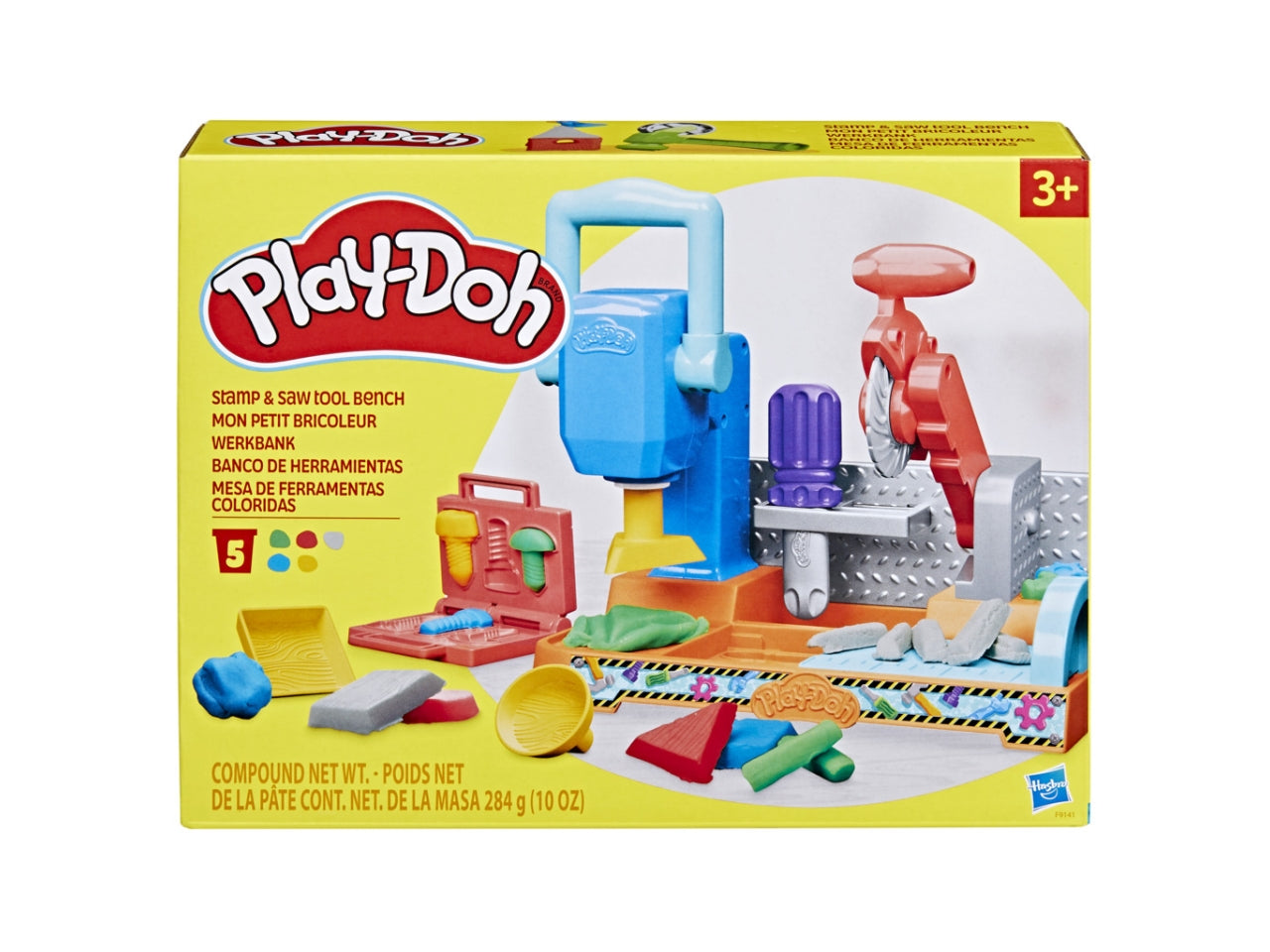 Play-doh Banco da lavoro set da gioco di pasta modellabile - Hasbro
