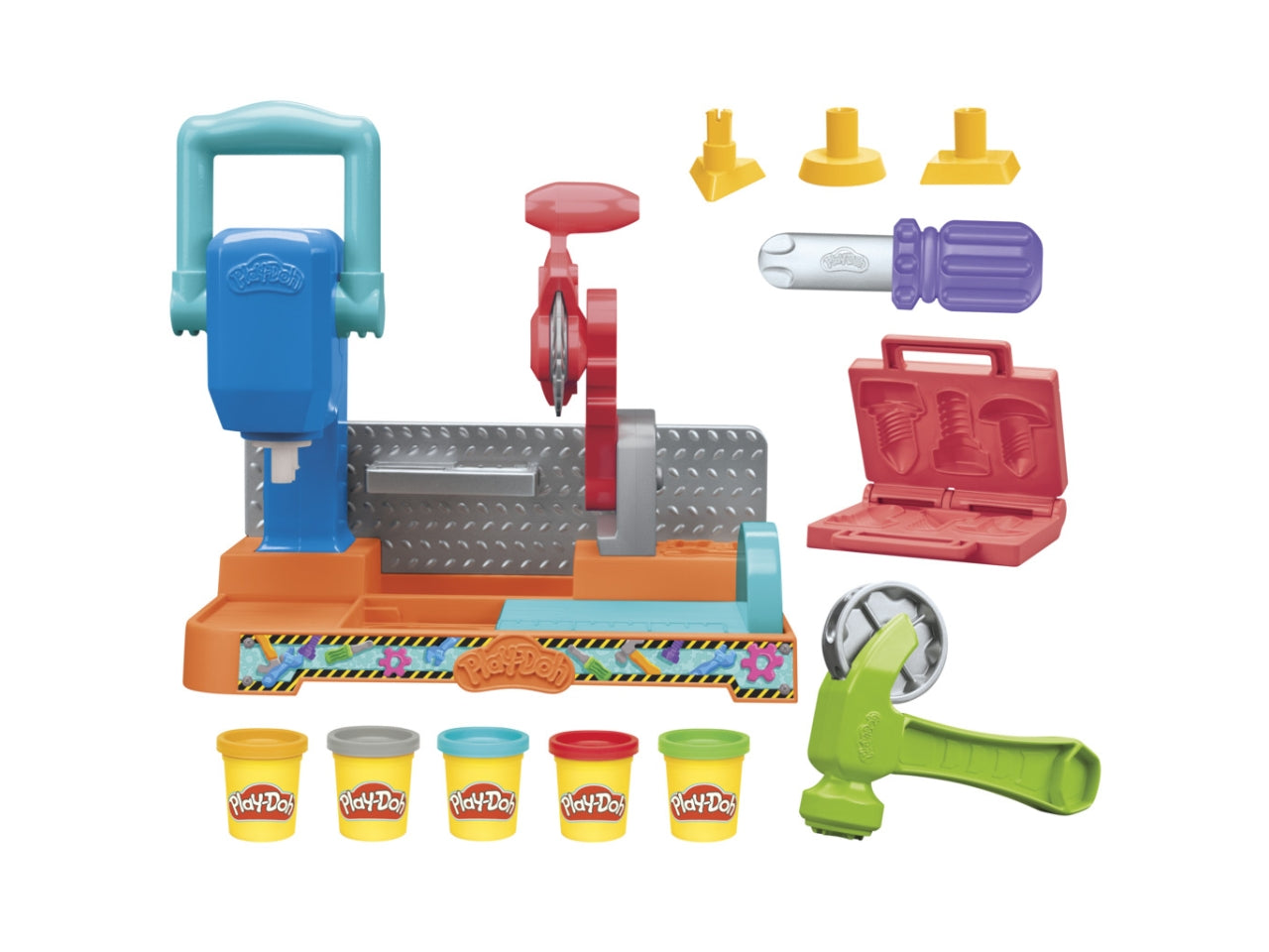 Play-doh Banco da lavoro set da gioco di pasta modellabile - Hasbro