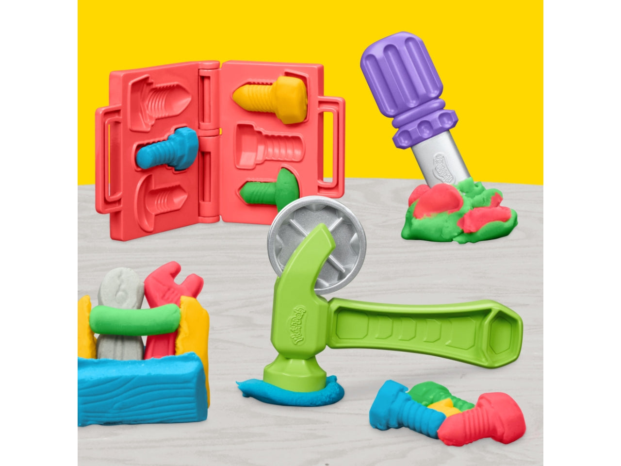 Play-doh Banco da lavoro set da gioco di pasta modellabile - Hasbro