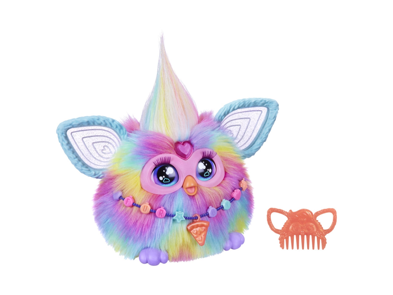Peluche Elettronico Furby - Arcobaleno: Giocattolo per Bambine 6+ | Dimensioni 12,7x22,86x22,86 - Hasbro