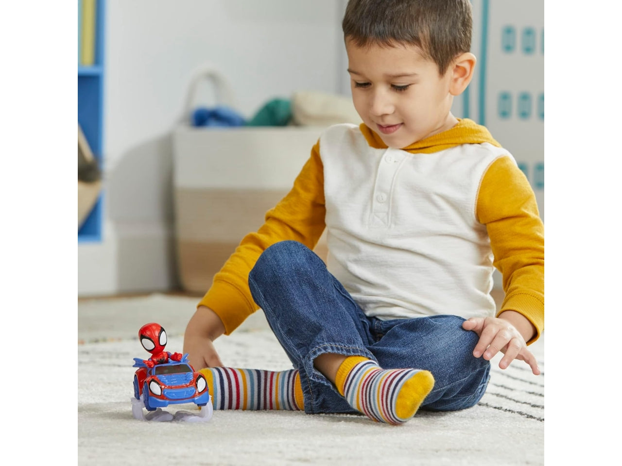 Veicolo giocattolo con personaggio Spidey Marvel | Hasbro