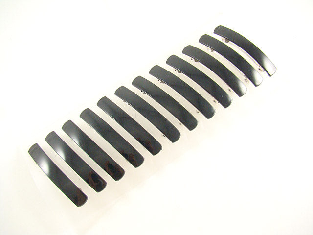 Barretta rett.8cm nera h002905s/02