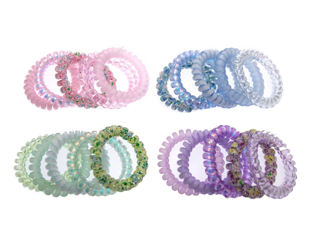 Set elastici molla fantasia 5pz