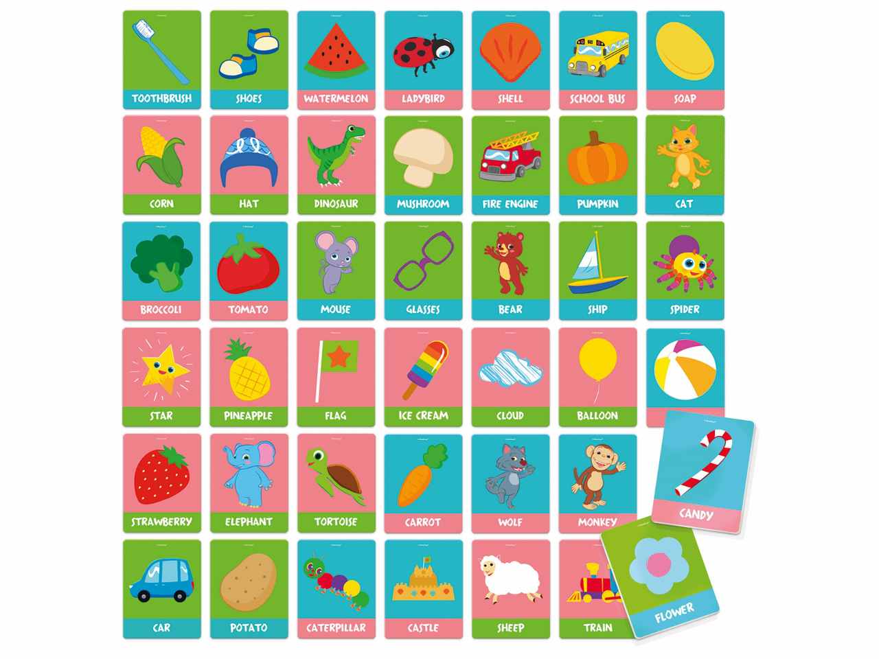 Cocomelon flashcards english mu29457