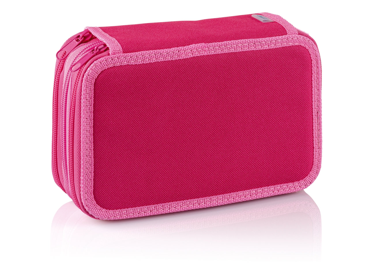 Astuccio scuola bicolore per bambini a 3 scomparti colori assortiti 20x13x7,5 cm - B Box