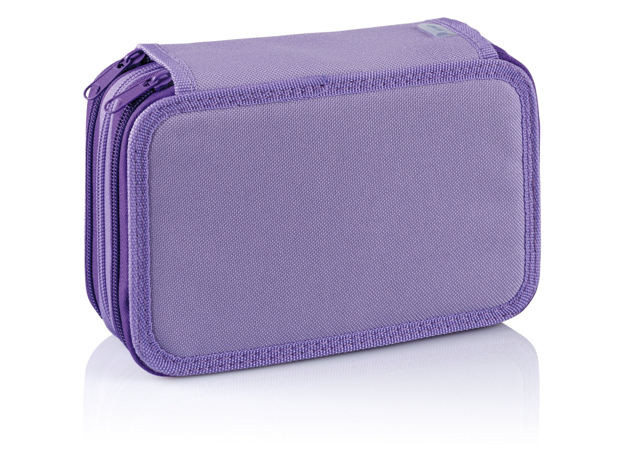 Astuccio scuola bicolore per bambini a 3 scomparti colori assortiti 20x13x7,5 cm - B Box