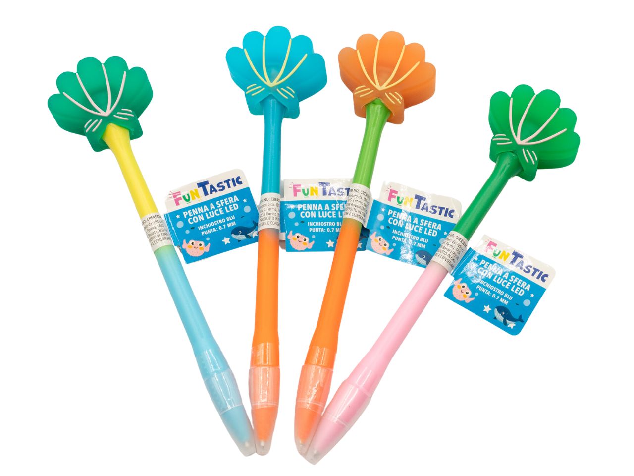 Penna a sfera animali del mare con led