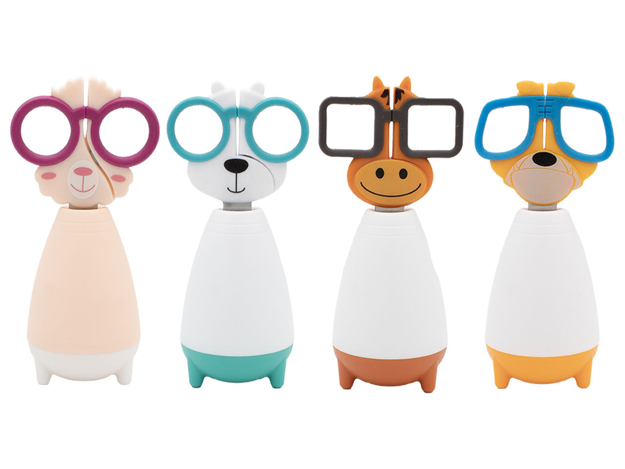 Forbici animaletti con supporto