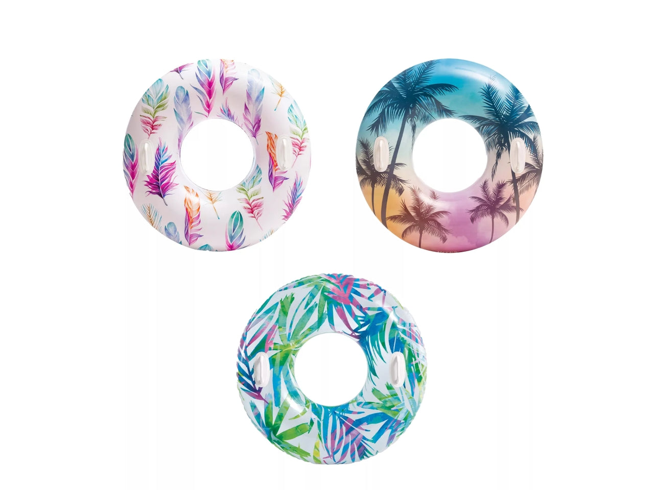 Salvagente con manici fantasia 3 assortiti cm 97