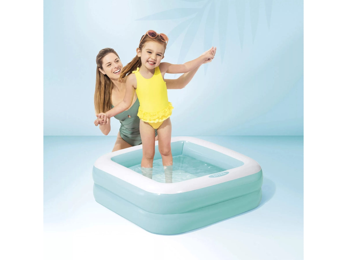Piscina baby rettangolare  2 assortite cm86x86x25