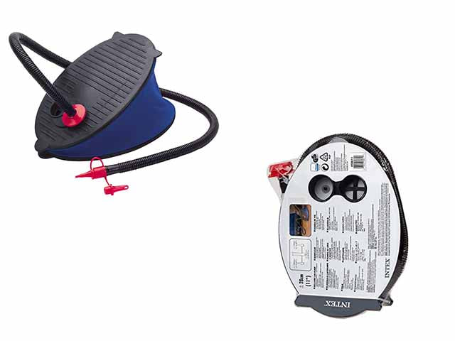 Pompa per gonfiabili a piede