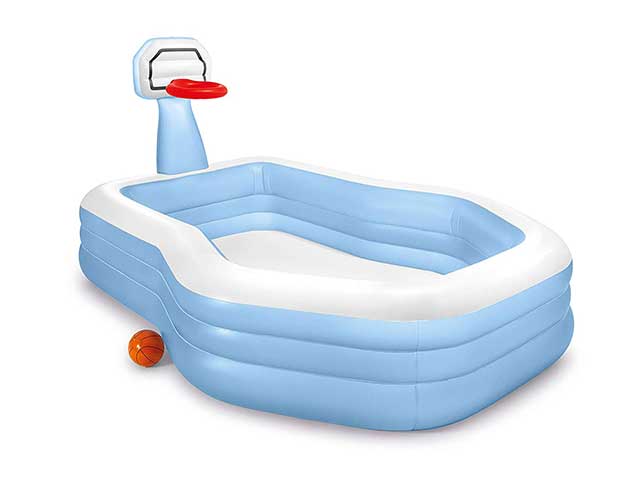 Piscina per giardino bambini family 257x188x135cm