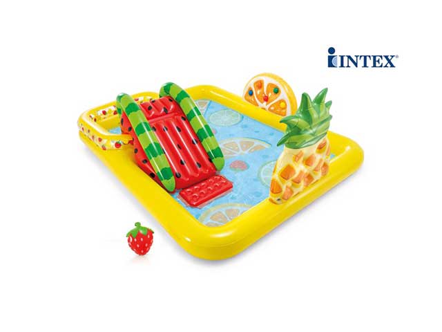 Piscina per giardino bambini playset frutta 244x191x91cm