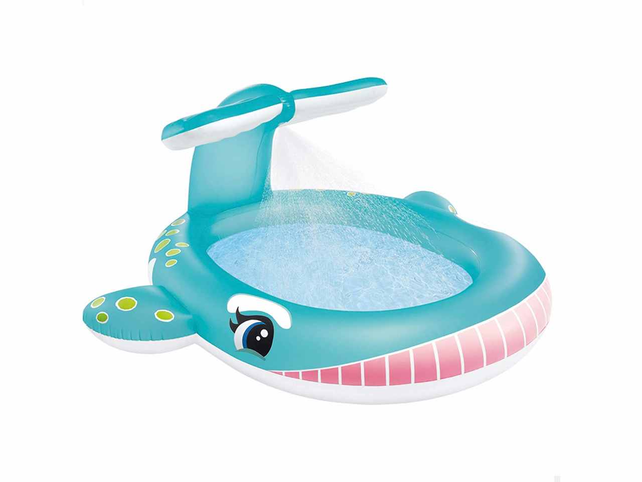 Piscina spruzzo balena 201x196x91cm