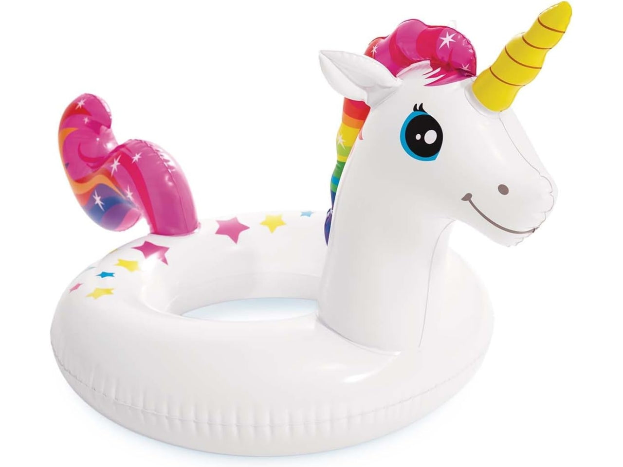 Salvagente animali in vinile multicolor etÃ  3-6 anni - dinosauro 81x58, unicorno 107x58, lama 86x58 cm - Intex