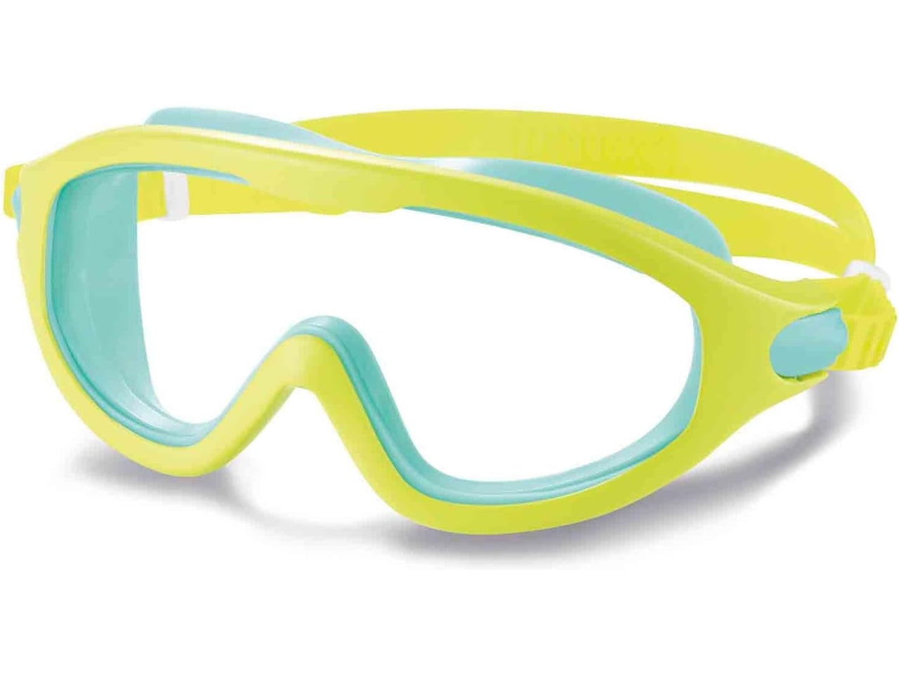 Maschera subacquea per bambini in silicone, multicolor, per etÃ  3/8 anni, confezione da 2