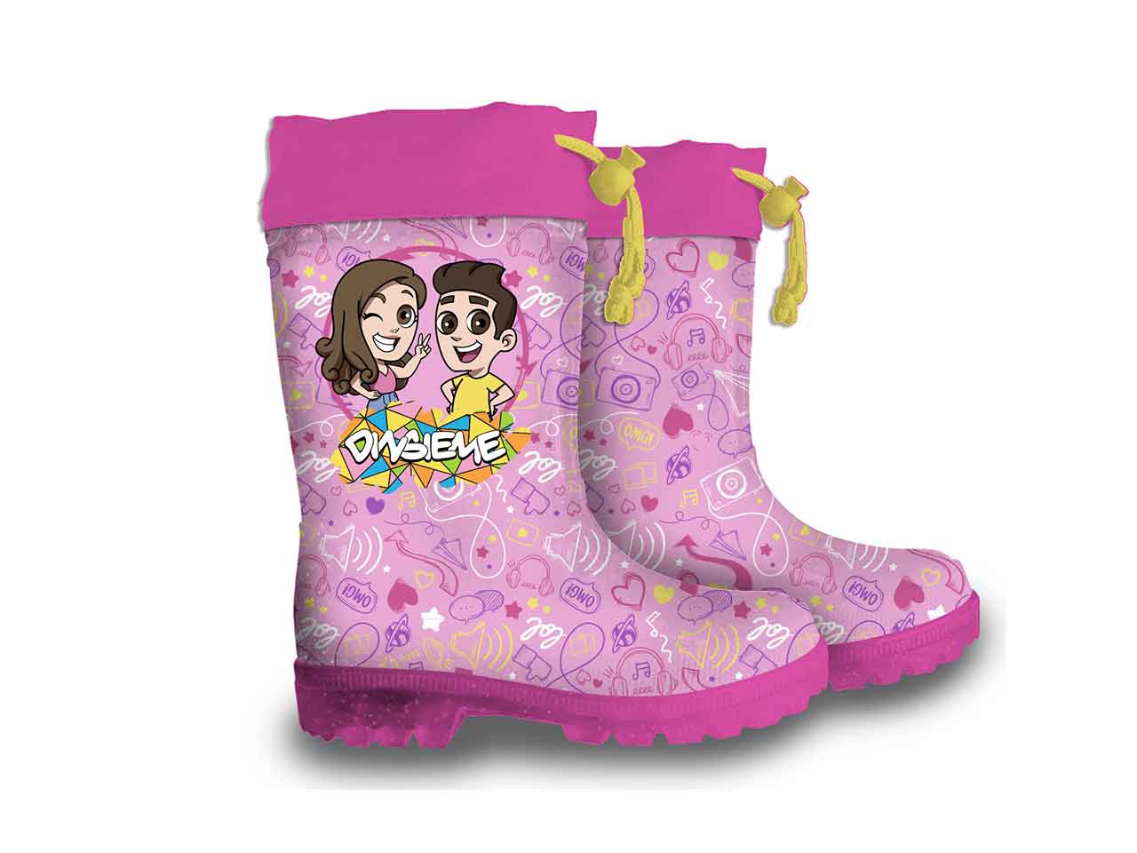 Dinsieme stivaletti pioggia i02637 mc $