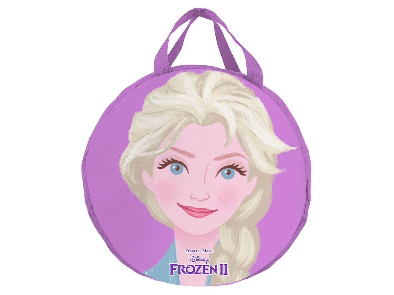 Borsa portagiochi Frozen bambina lilla in poliestere 31x48 cm - Coriex