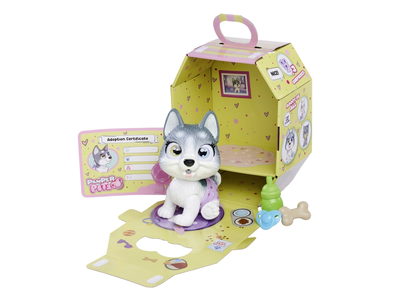 Pamper petz husky 15cm Cm 15. - Simba