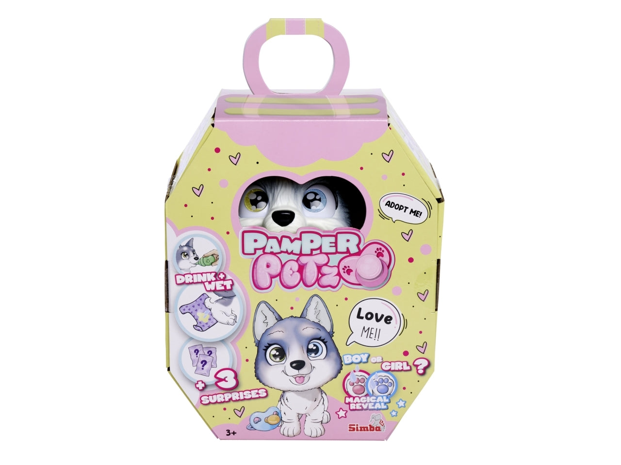 Pamper petz husky 15cm Cm 15. - Simba