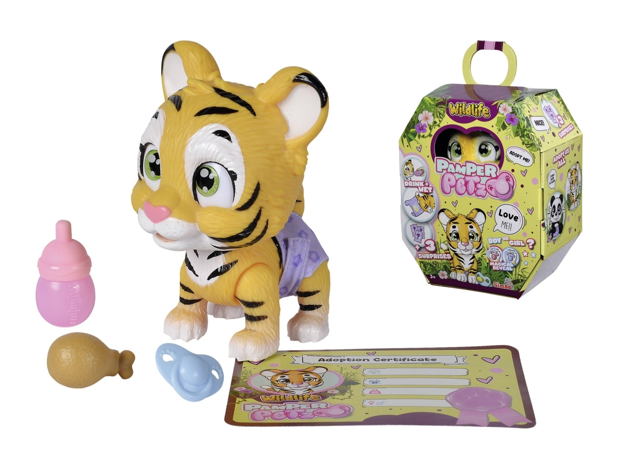 Pamper petz tigre 15cm Cm 15. - Simba