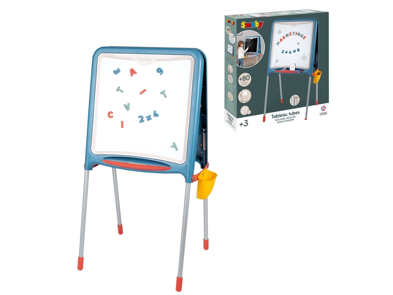 Activity lavagna pieghevole con gambe in metallo - Smoby