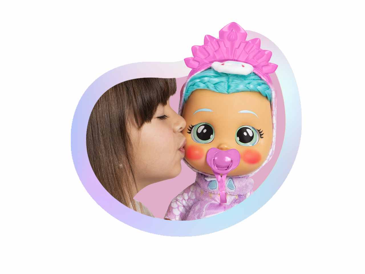 Cry Babies kiss me Elodie Bambola morbida interattiva - IMC Toys