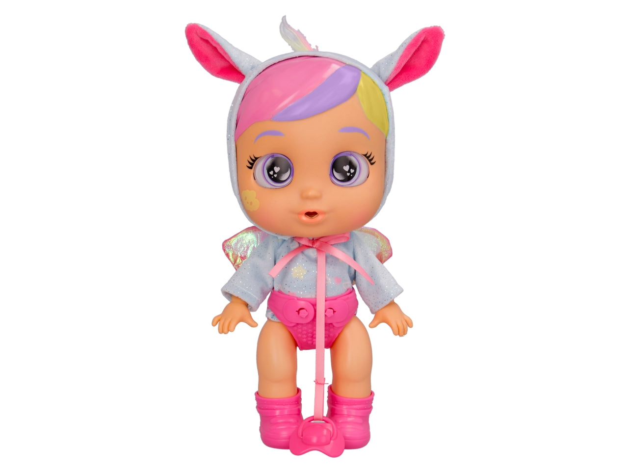 Cry babies day care Jenna, bambola interattiva per bambine, 18 mesi + $