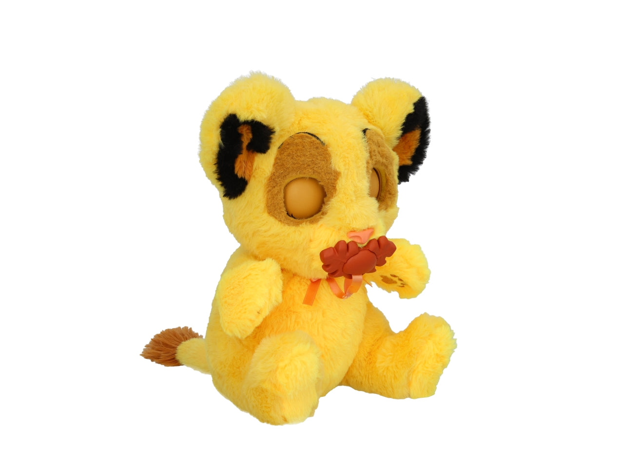 Baby paws Simba, Peluche interattivo con bosetta per bambini, 18+ mesi