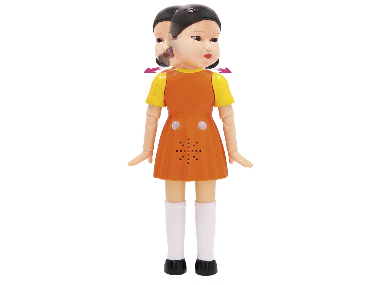 Bambola Interattiva Squid Game Young Hee - Luminosa e Sonora - Imc Toys