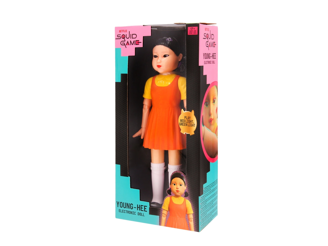 Bambola Interattiva Squid Game Young Hee - Luminosa e Sonora - Imc Toys