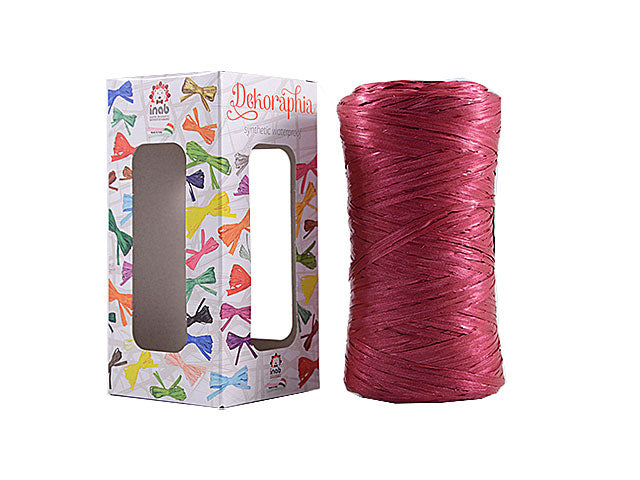 Dekoraphia rotolo da 200mt bordeaux