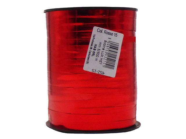 Nastro lux met 5mmx500mt rosso