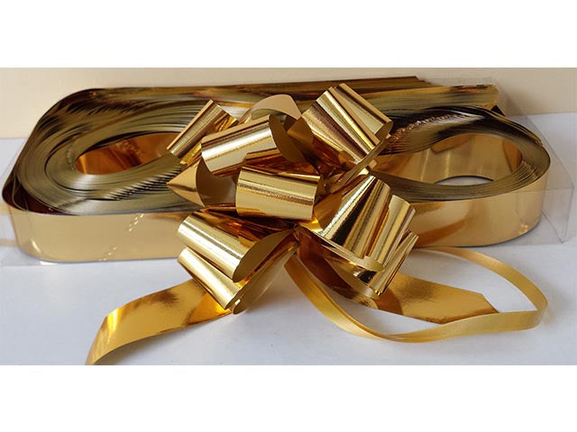 Nastro lux met vel. 31mm 30pz oro