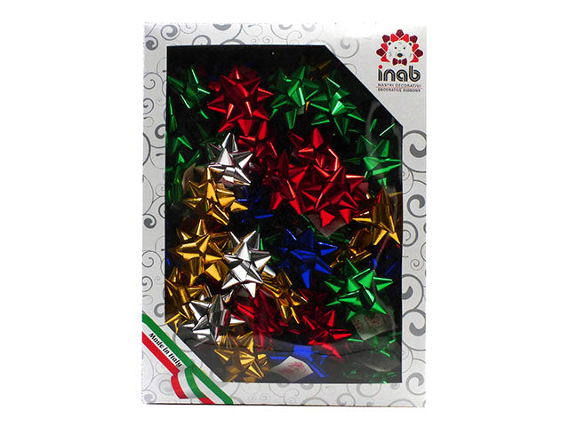 Coccarde 14x60mm in confezione da 100 pezzi assortite