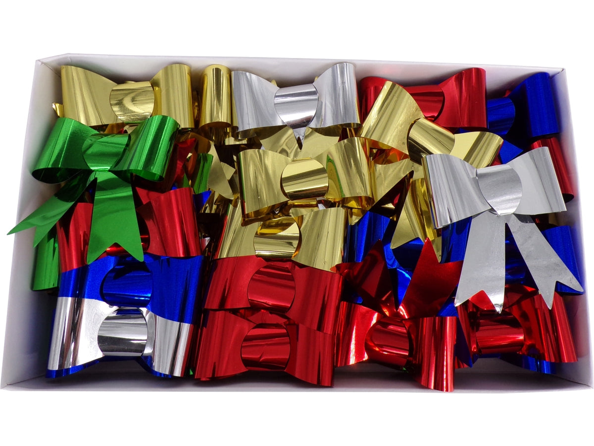 Coccarde papillons in confezione da 50 pezzi assortite