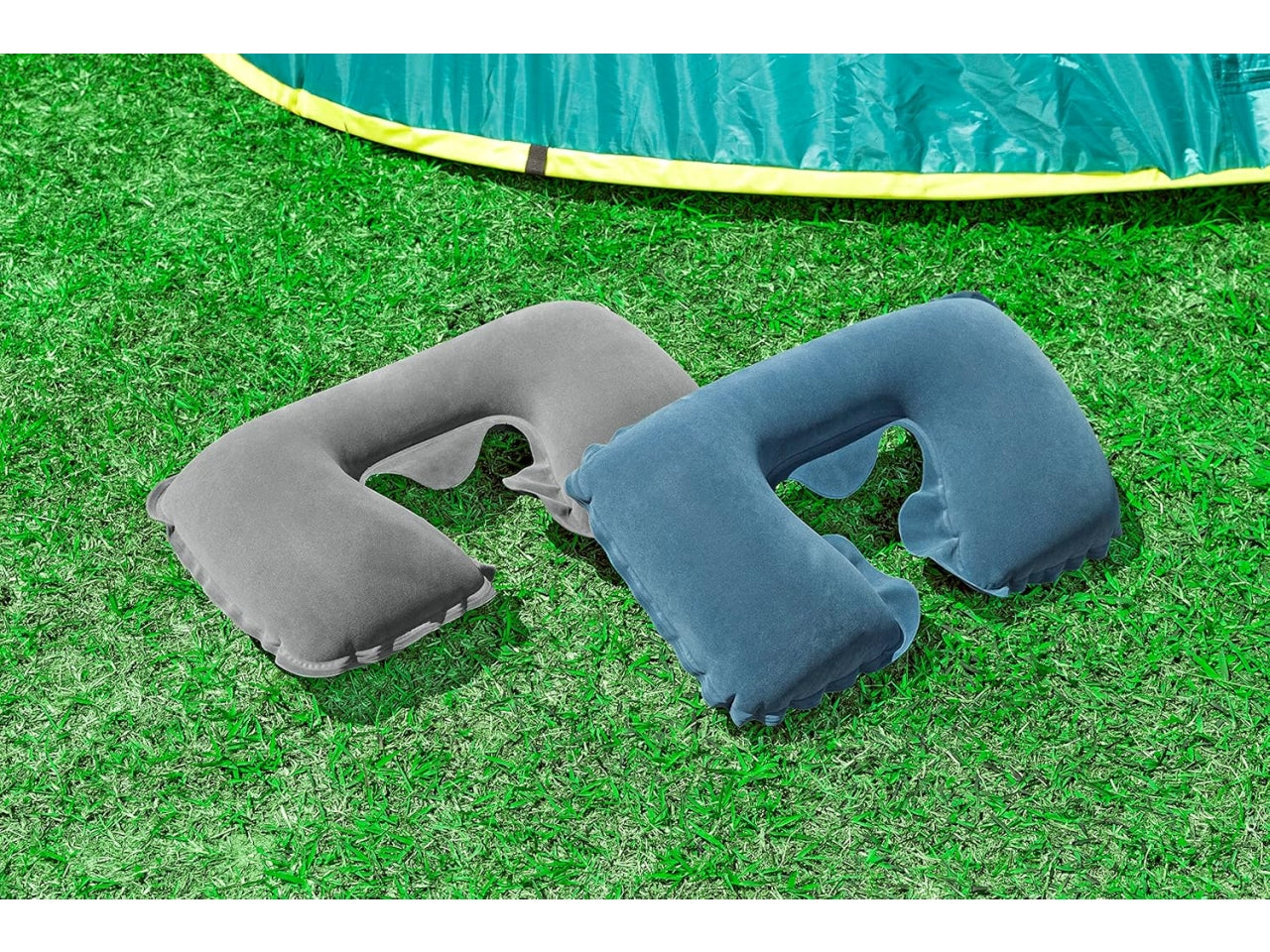 Cuscino cervicale da viaggio 37x24x10cm in 2 colori