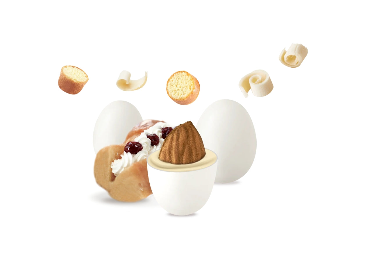 Confetti Maxtris al gusto di BabÃ  con panna per bomboniere - 1kg