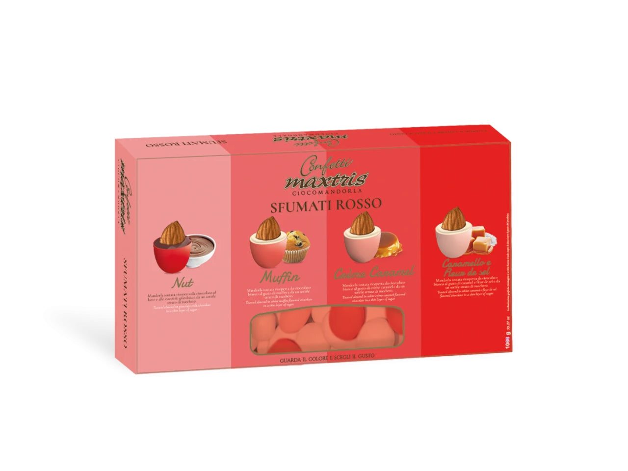 Confetti Maxtris Sfumati Rossi per bomboniere da laurea - 1kg