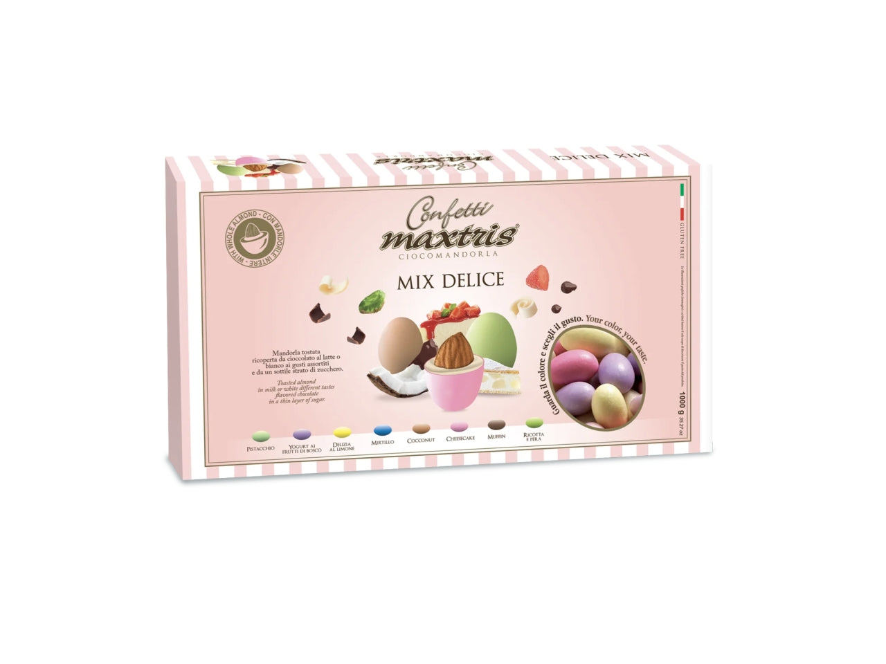 Confetti Maxtris Mix Delice con gusti assortiti per bomboniere - 1kg