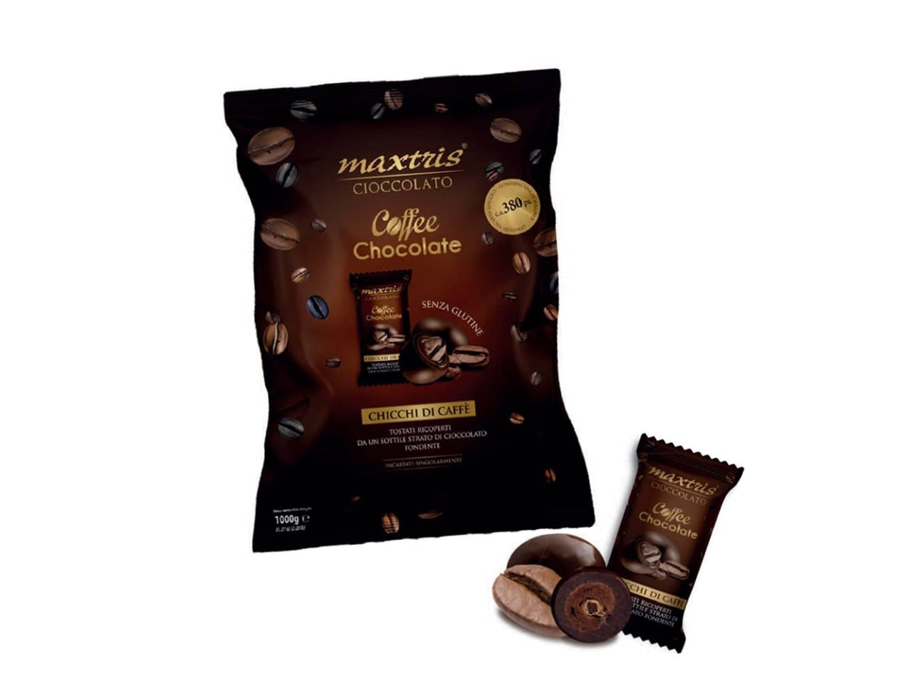 Praline di caffe' cioccolato f. 1kg cbchocof