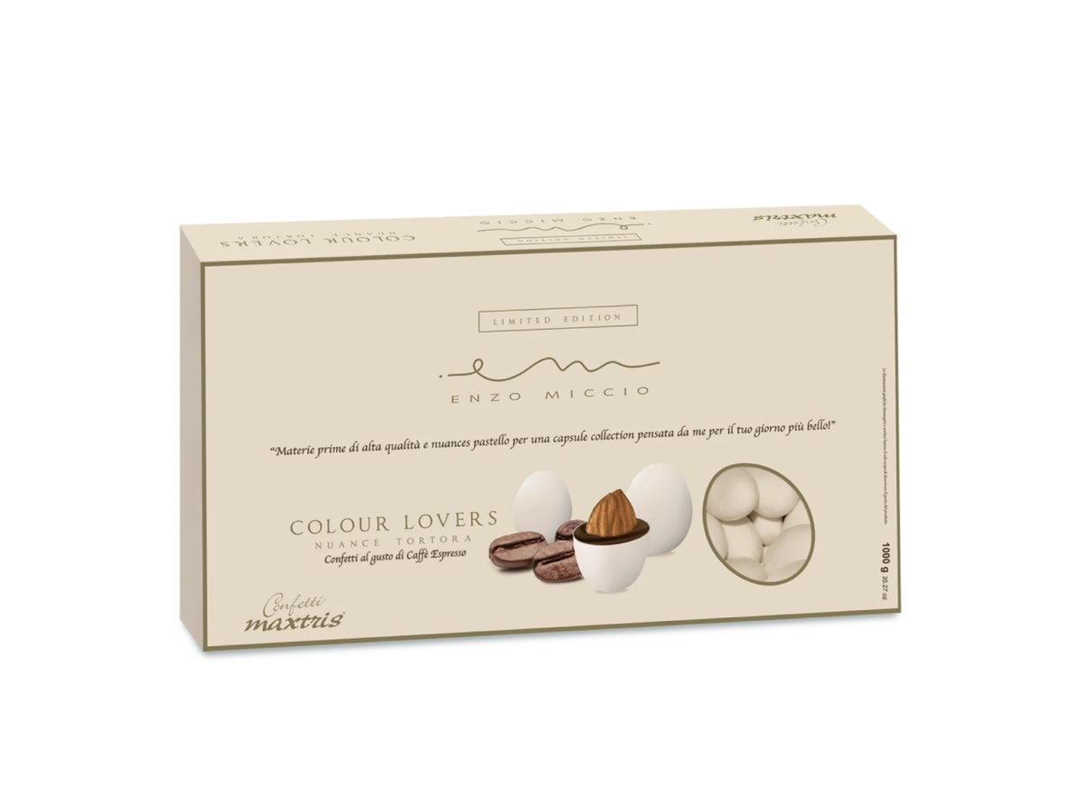 Confetti Maxtris al gusto CaffÃ¨ per bomboniere - Enzo Miccio Premium Collection - 1kg